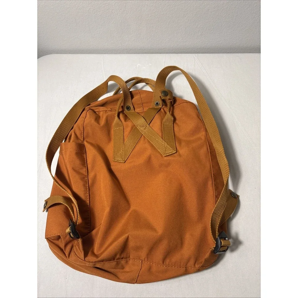 Fjallraven Kanken Backpack Rust Orange Classic School Bag Hiking Gorpcore